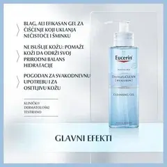 3 thumbnail image for Eucerin® DermatoCLEAN [HYALURON] Gel za Umivanje 200 mL