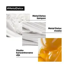 15 thumbnail image for L'OREAL PARIS Professionnel Koncentrovano ulje za zaštitu kose Metal Detox 50 ml