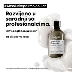 1 thumbnail image for L'OREAL PROFESSIONNEL Šampon za kosu Absolut Repair Molecular 300ml