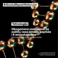 5 thumbnail image for L'OREAL PROFESSIONNEL Serum za kosu Absolut Repair Molecular 250ml