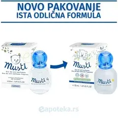 2 thumbnail image for Mustela® MUSTI Toaletna Voda 50 mL