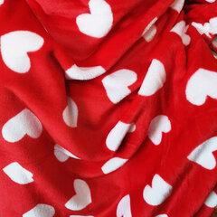 1 thumbnail image for Ćebe za obući sa srcima crveno-belo