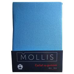 0 thumbnail image for STOTEX Čaršav od pamučnog žerseja Mollis 033 160x200x25cm plavi