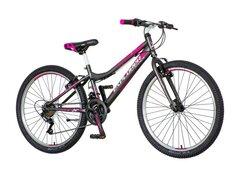 0 thumbnail image for EXPLORER Bicikl za devojčice MAG2410 24"/13" roze-crni