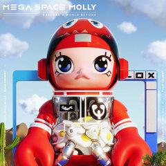 3 thumbnail image for POP MART Figurica Mega Collection 1000% Space Molly × Philip Colbert Figurine
