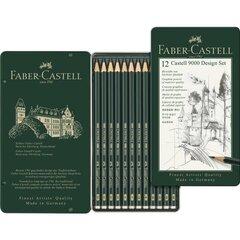 FABER CASTELL Set grafitnih olovaka 9000 Design 12/1 119064