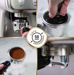 4 thumbnail image for Breville Barista Max VCF126X01 Aparat za espresso, 2,8 l, Ugrađen mlin, Srebrni