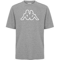 KAPPA Muška majica kratkih rukava Logo Cromen siva