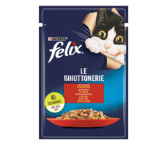 1 thumbnail image for FELIX Sos za mačke sa govedinom 85g