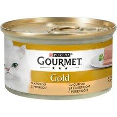 0 thumbnail image for GOURMET Hrana za mačke Gold ćuretina pašteta 85g