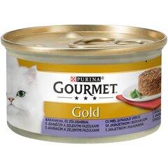 1 thumbnail image for GOURMET Hrana za mačke Gold Savoury Cake jagnjetina i boranija 85g