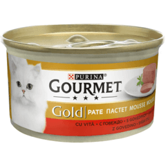 1 thumbnail image for PURINA GOURMET GOLD Vlažna hrana za mačke - Goveđa pašteta 85g