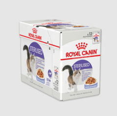 1 thumbnail image for ROYAL CANIN Vlažna hrana za mačke (preliv u želeu) Adult Sterilised 85g 12/1