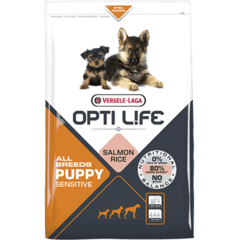 0 thumbnail image for Versele-Laga Opti Life Dog Puppy All Sensitive Salmon&Rice 2.5kg