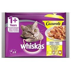 WHISKAS Hrana za mačke Cat Casserole živina 4x85g