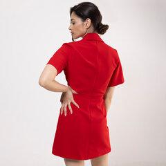 Slike FAME Ženska haljina sa prorezima crvena