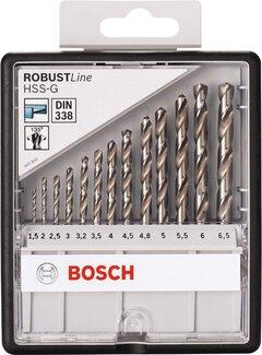 0 thumbnail image for BOSCH Set burgija za metal Robust Line 13/1 HSS-G 135° 2607010538