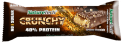 NATURETECH Proteinska pločica sa čokoladom CRUNCHY Protein Bar 65g