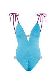 1 thumbnail image for DEVI COLLECTION Ženski jednodelni kupaći kostim Asya akvamarin