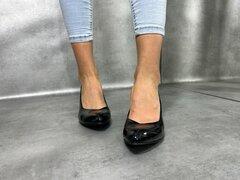 1 thumbnail image for MISMI Ženske lakovane cipele na štiklu crne