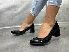 2 thumbnail image for MISMI Ženske lakovane cipele na štiklu crne