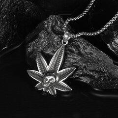 1 thumbnail image for Muška ogrlica sa priveskom GX1740 srebrne boje