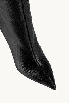 3 thumbnail image for NAKA Ženske čizme na štiklu Dark Python crne
