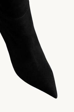 3 thumbnail image for NAKA Ženske čizme na štiklu Shadow Velvet crne