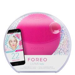 2 thumbnail image for FOREO LUNA Fofo Fuchsia pametni uređaj za čišćenje lica za senzorima za analizu kože