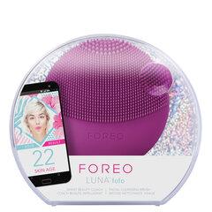 2 thumbnail image for FOREO LUNA Fofo Purple pametni uređaj za čišćenje lica za senzorima za analizu kože