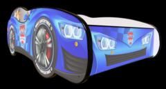 1 thumbnail image for RACING CAR Dečiji krevet trkački auto Dog Adventure 160x80cm plavi