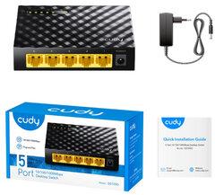 3 thumbnail image for CUDY Switch gigabitni prekidač sa 5 portova GS105D 5x RJ45 10/100/1000 (Alt. SG105, PFS3005-GT-L))