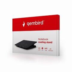 Slike Gembird NBS-2F15-02 podloga za hlađenje notebook računara 39,6 cm (15.6") 1000 RPM Crno