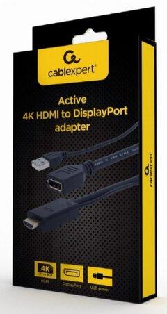 1 thumbnail image for HDMI adapter A-HDMIM-DPF-01 Active 4K crni