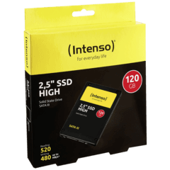0 thumbnail image for INTENSO SSD disk 2.5" 120GB, SATA III High, SSD-SATA3-120GB/High