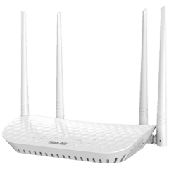 0 thumbnail image for REDLINE Wireless N Router 4 porta 300Mbps 4 x 5 dBi antena