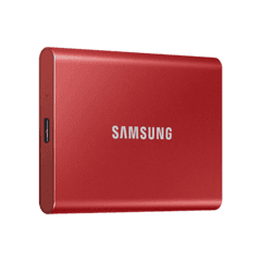 0 thumbnail image for SAMSUNG Eksterni SSD 2TB prenosivi SSD T7 MU-PE2T0R crveni