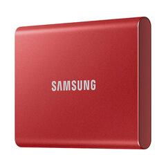 1 thumbnail image for SAMSUNG Eksterni SSD 2TB prenosivi SSD T7 MU-PE2T0R crveni