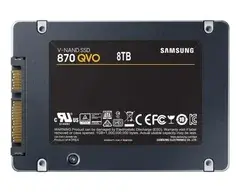 1 thumbnail image for SAMSUNG SSD 2.5 SATA 8TB 870 QVO MZ-77Q8T0BW sivi