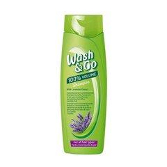 Slike WASH & GO Šampon lavanda 400 ml LF