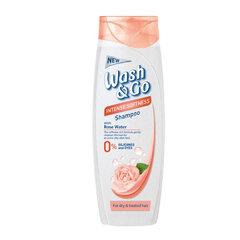Slike WASH & GO Šampon ružina voda 400 ml