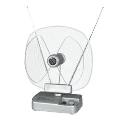 1 thumbnail image for FALCOM Sobna antena sa pojačalom UHF/VHF srebrna