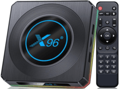 GEMBIRD TV box X96 X4 4/32GB smart S905X4 quad, Mali-G31MP 8K, KODI Android 11.0 crni