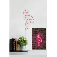 1 thumbnail image for LED zidna dekoracija Flamingo LED roze