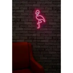 2 thumbnail image for LED zidna dekoracija Flamingo LED roze