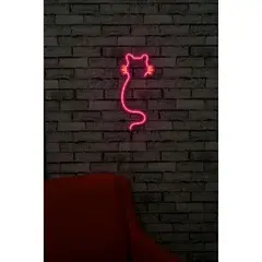 2 thumbnail image for LED zidna dekoracija mačke roze