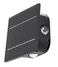 1 thumbnail image for RABALUX Emmen Solarna zidna lampa, LED, IP54, 0.5W, 50lm, Crna