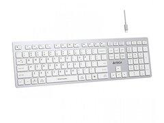 1 thumbnail image for A4 TECH FBX50C FSTYLER Tastatura, Membranska, Žično povezivanje, US, Bela