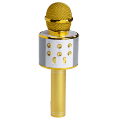 0 thumbnail image for Denver KMS-20G MK2 Karaoke mikrofon, Bluetooth, Zlatni