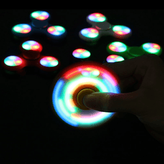 1 thumbnail image for Fidget Spinner LED light crni